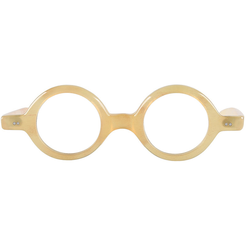 Buffalo Horn Round Glasses NJ1050