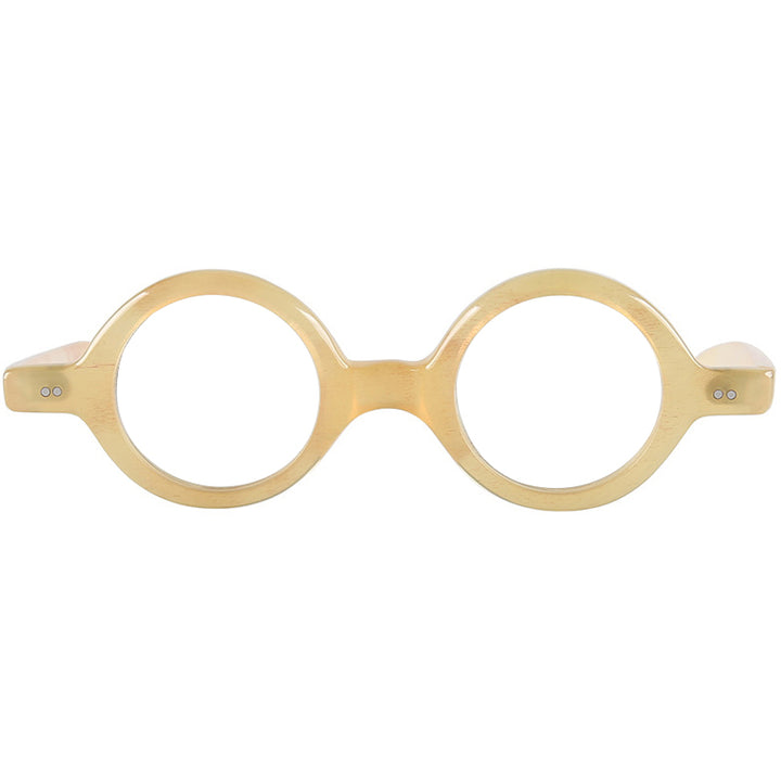 Buffalo Horn Round Glasses NJ1050