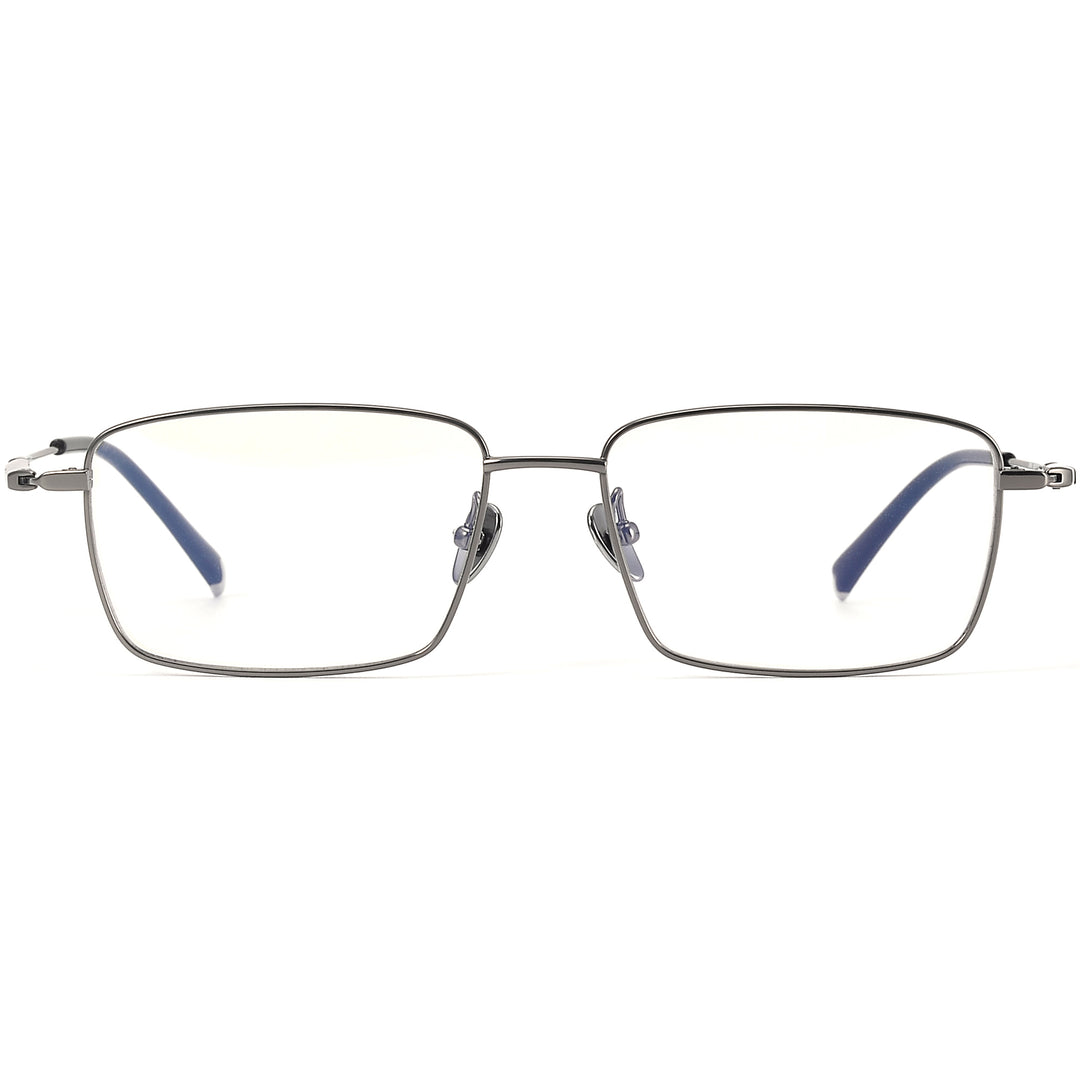 Rectangle Glasses EF1128 - Wide Frames for Men with Larger Heads