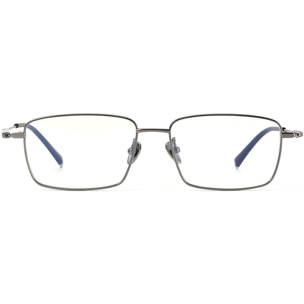 Rectangle Glasses EF1128 - Wide Frames for Men with Larger Heads