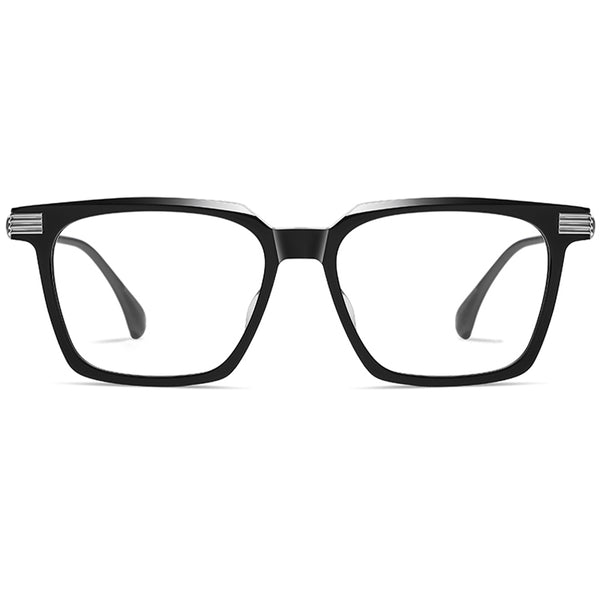 Square Glasses A3921 - Wide Frames for Men with Larger Heads