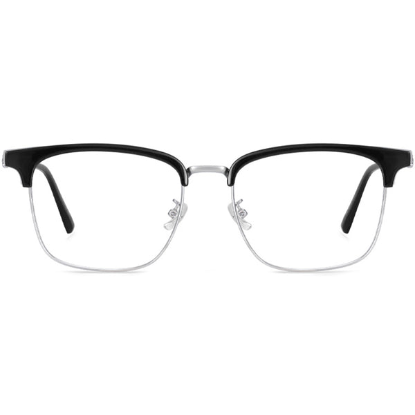 Browline Glasses EF1012 - Wide Frames for Men with Larger Heads