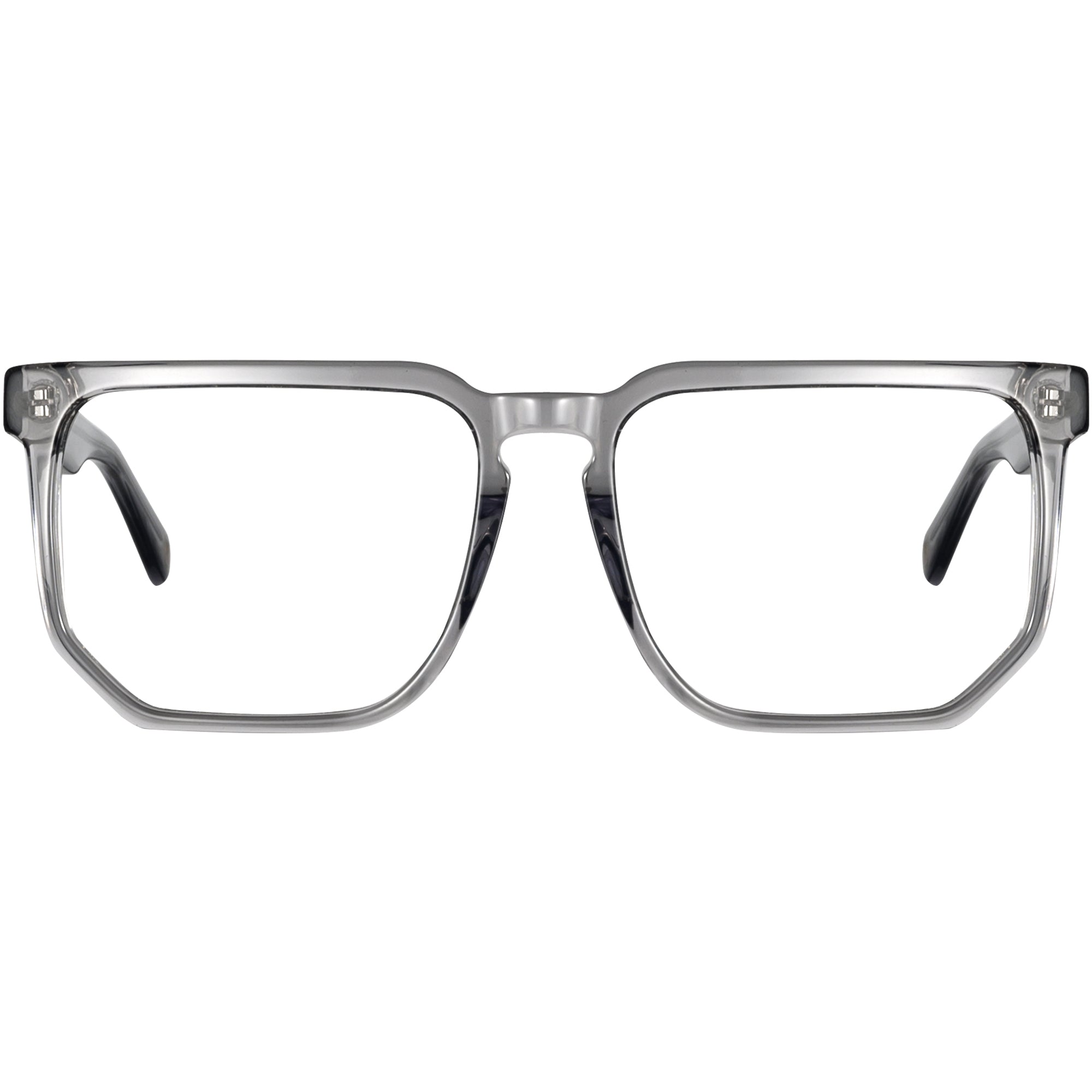 Square Glasses A1046 - Wide Frames for Men with Larger Heads