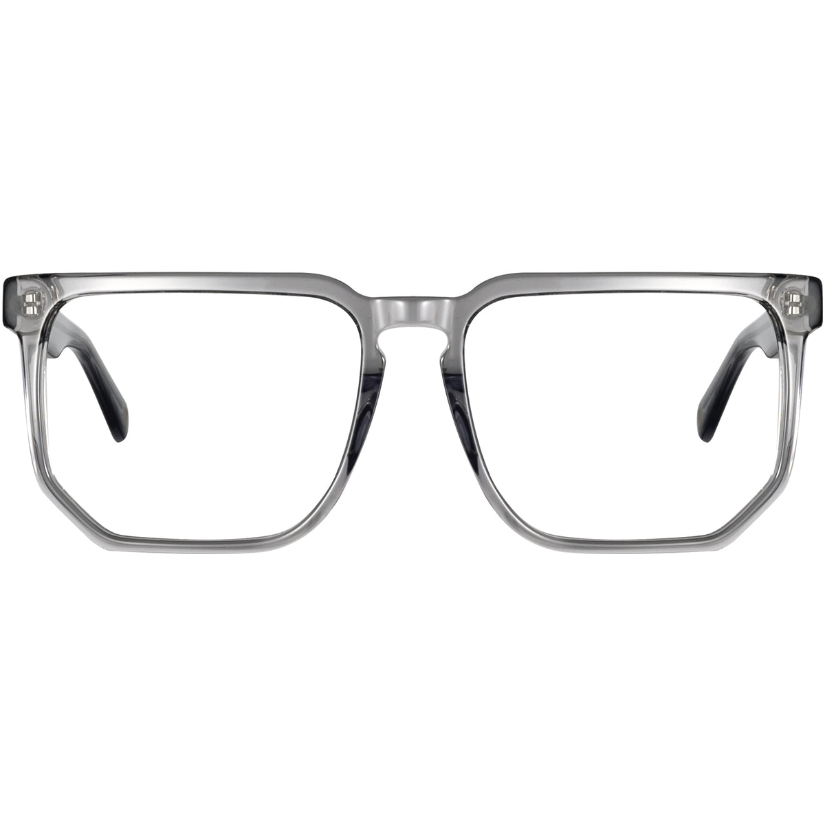 Square Glasses A1046 - Wide Frames for Men with Larger Heads