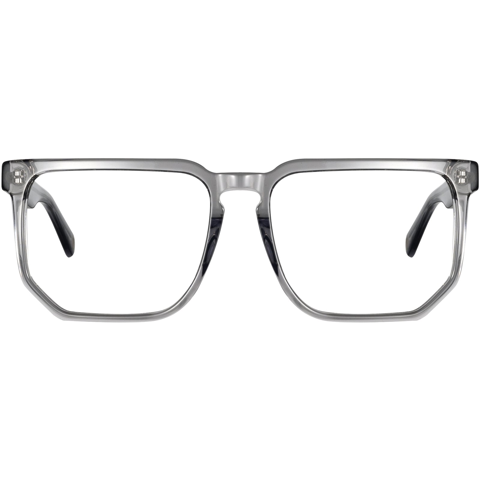 Square Glasses A1046 - Wide Frames for Men with Larger Heads