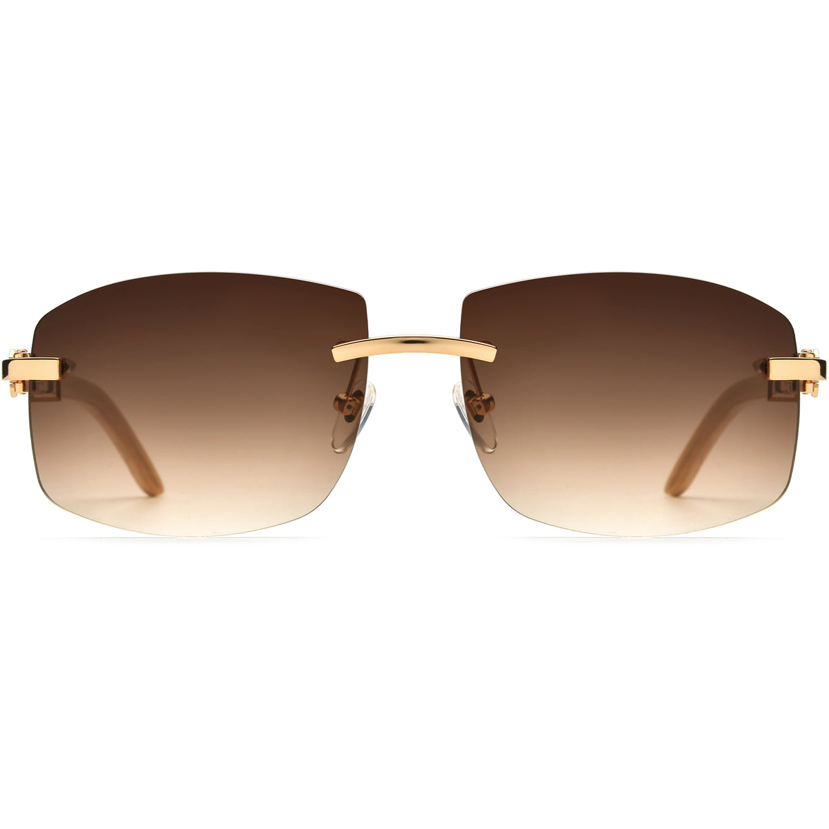 Buffalo Horn Square Sunglasses BRS1007