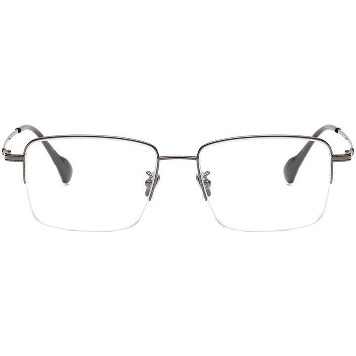 Square Glasses EF1136 - Wide Frames for Men with Larger Heads