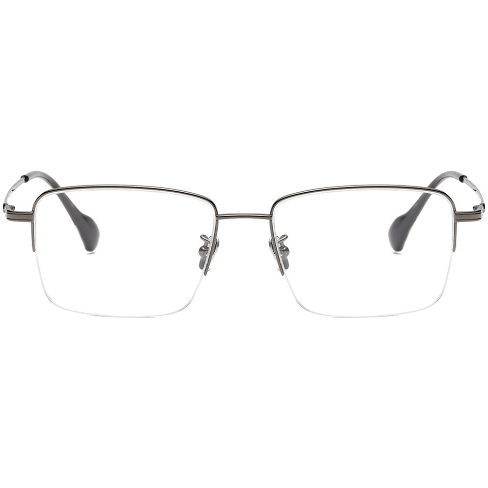 Square Glasses EF1136 - Wide Frames for Men with Larger Heads