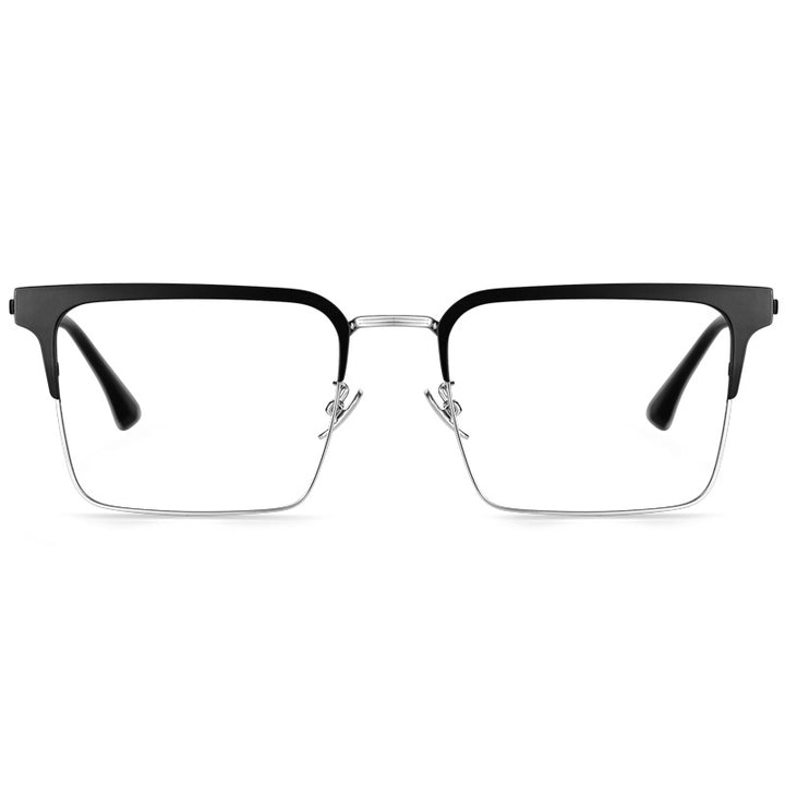 Square Glasses A1740 - Wide Frames for Men with Larger Heads
