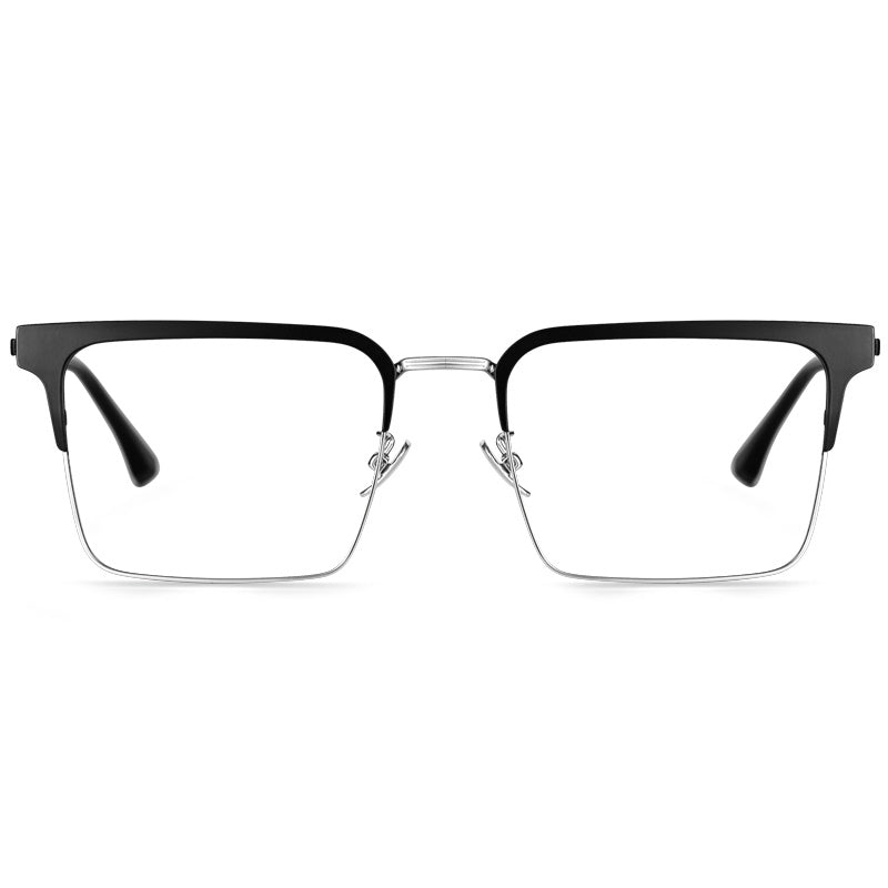 Square Glasses A1740 - Wide Frames for Men with Larger Heads