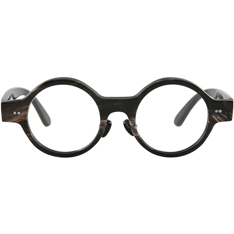 Buffalo Horn Round Glasses NJ1251