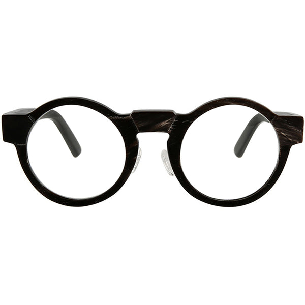 Buffalo Horn Round Glasses NJ1172