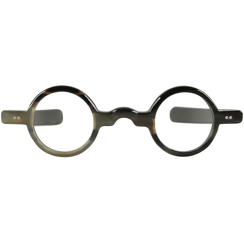 Buffalo Horn Round Glasses NJ1111