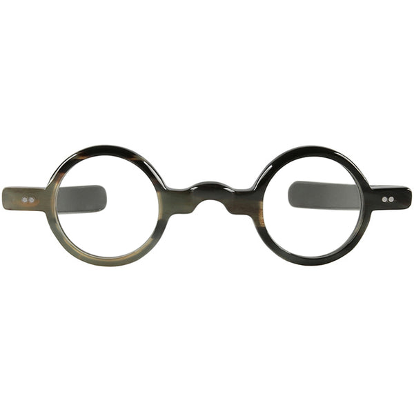 Buffalo Horn Round Glasses NJ1111