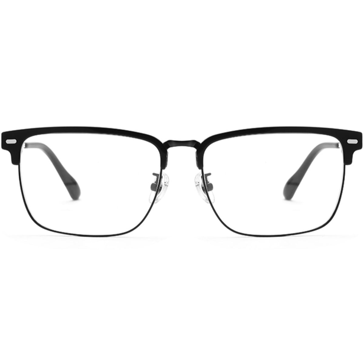 Browline Glasses EF1084 - Wide Frames For Men With Larger Heads