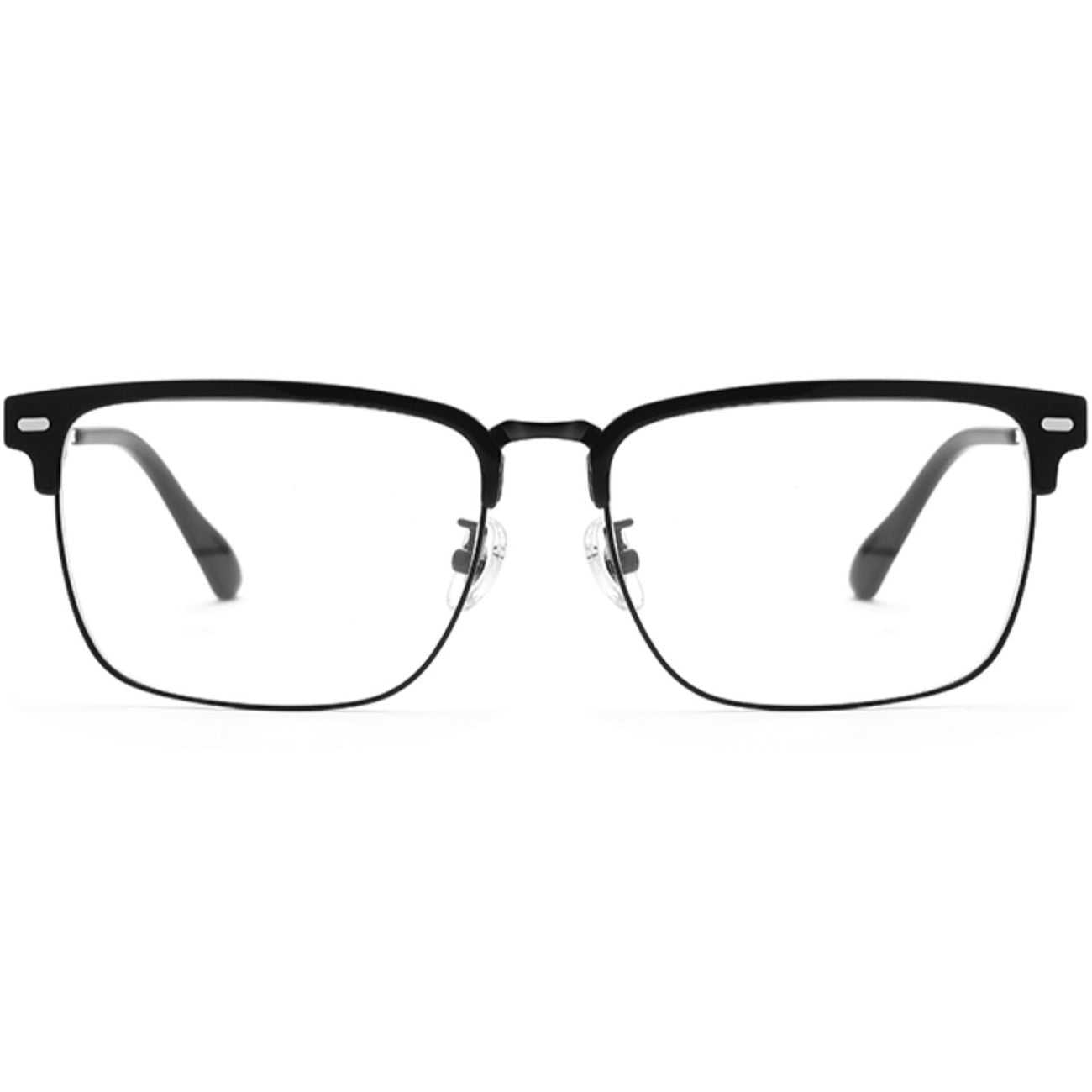 Browline Glasses EF1084 - Wide Frames For Men With Larger Heads