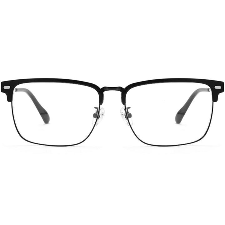 Browline Glasses EF1084 - Wide Frames For Men With Larger Heads