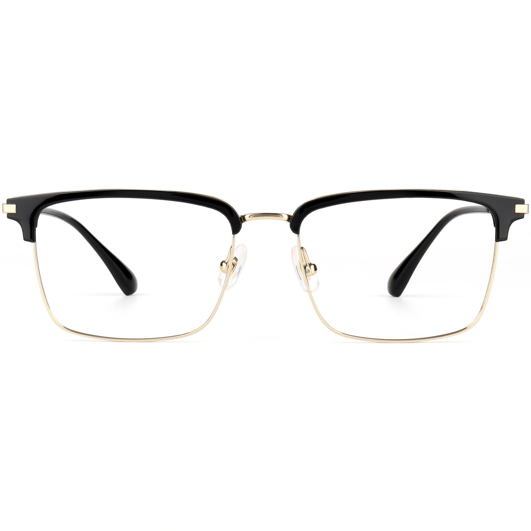 Browline Glasses EF1152 - Wide Frames for Men with Larger Heads
