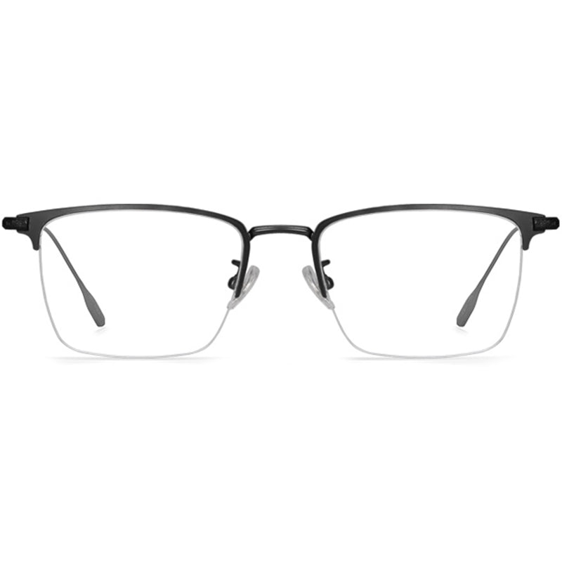 Square Glasses EF1050 - Wide Frames for Men with Larger Heads