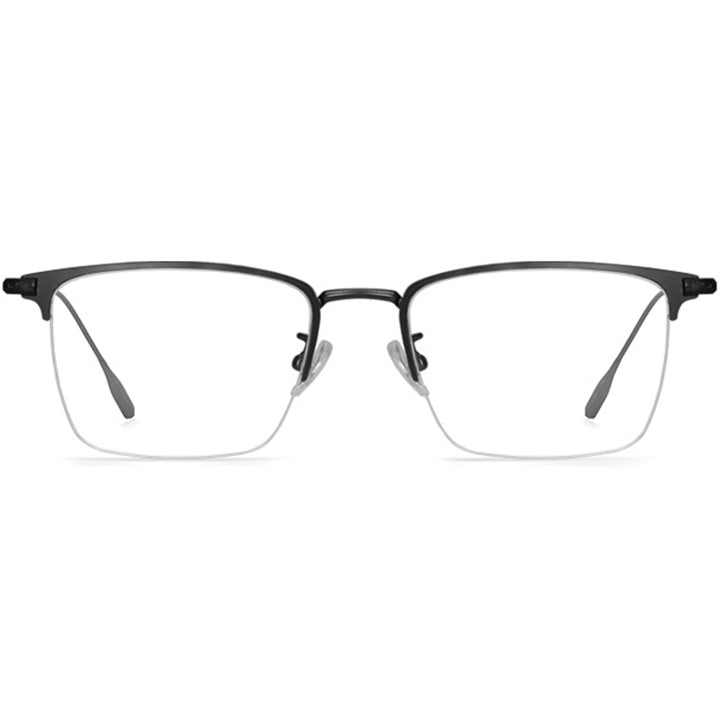 Square Glasses EF1050 - Wide Frames for Men with Larger Heads