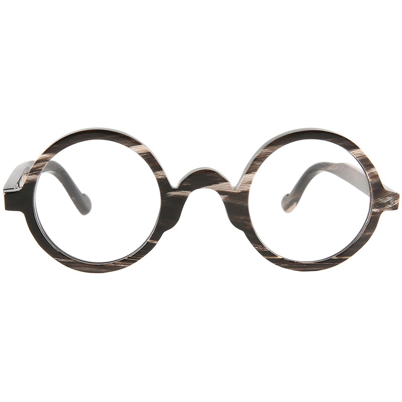 Buffalo Horn Round Glasses NJ1171