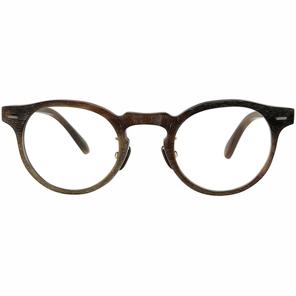 Buffalo Horn Round Glasses NJ1168