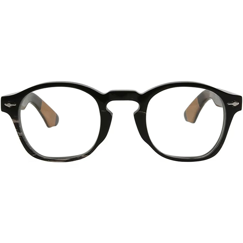 Buffalo Horn Square Glasses NJ1246