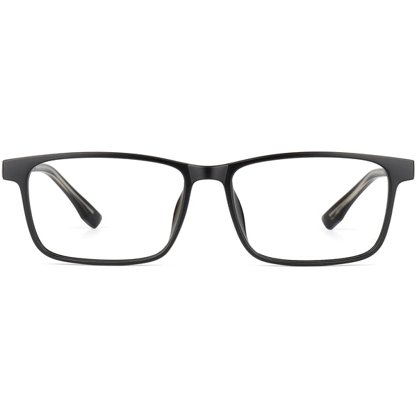 Rectangle Glasses EF1177 - Wide Frames For Men With Larger Heads