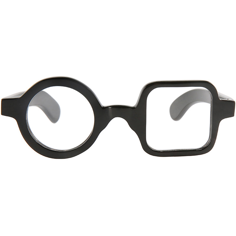 Buffalo Horn Geometric Glasses NJ1024