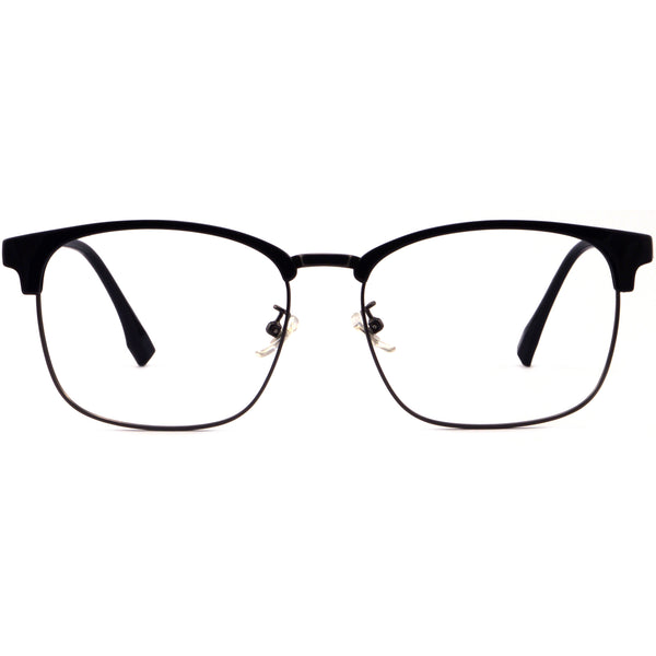 Browline Glasses A3919 - Wide Frames for Men with Larger Heads