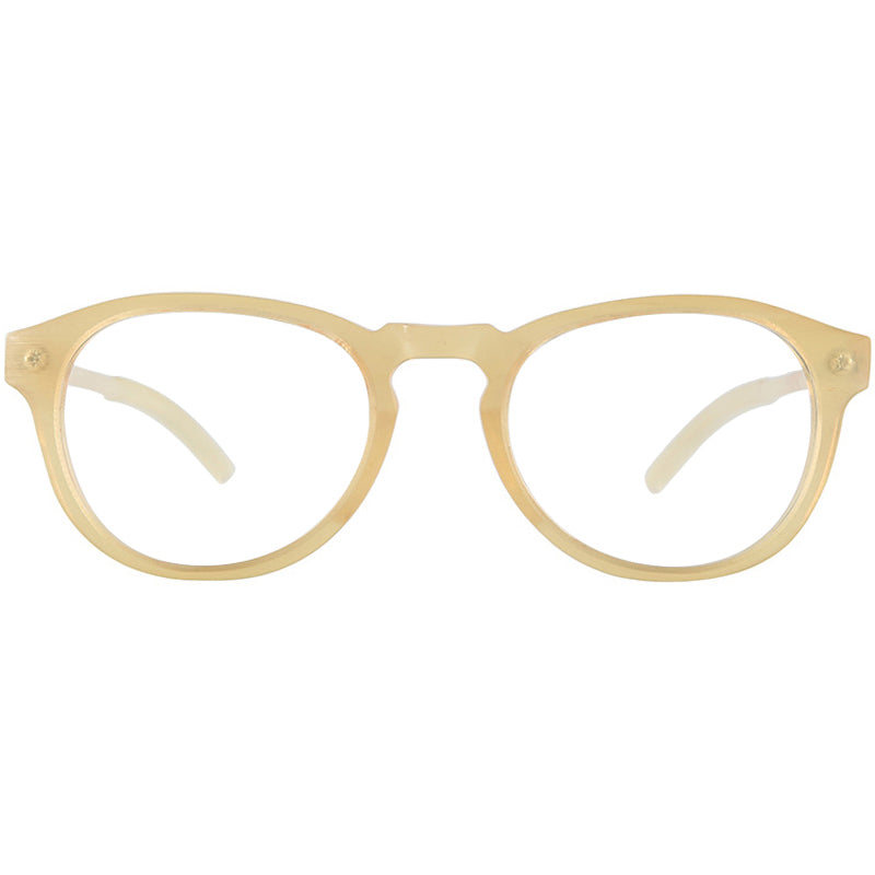Buffalo Horn Round Glasses NJ1254