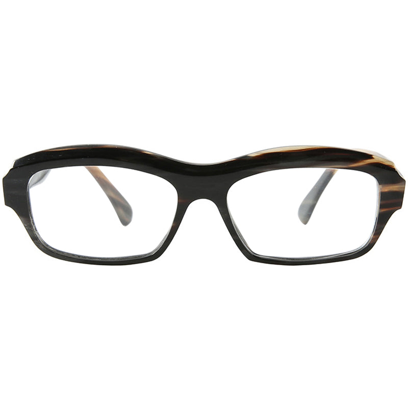 Buffalo Horn Rectangle Glasses NJ1095