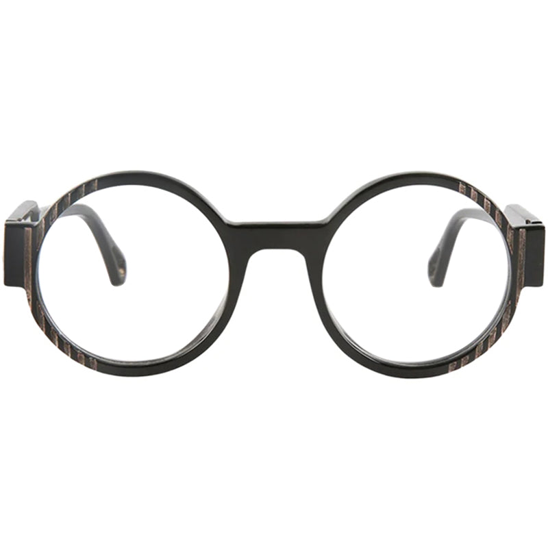 Buffalo Horn Round Glasses NJ1023