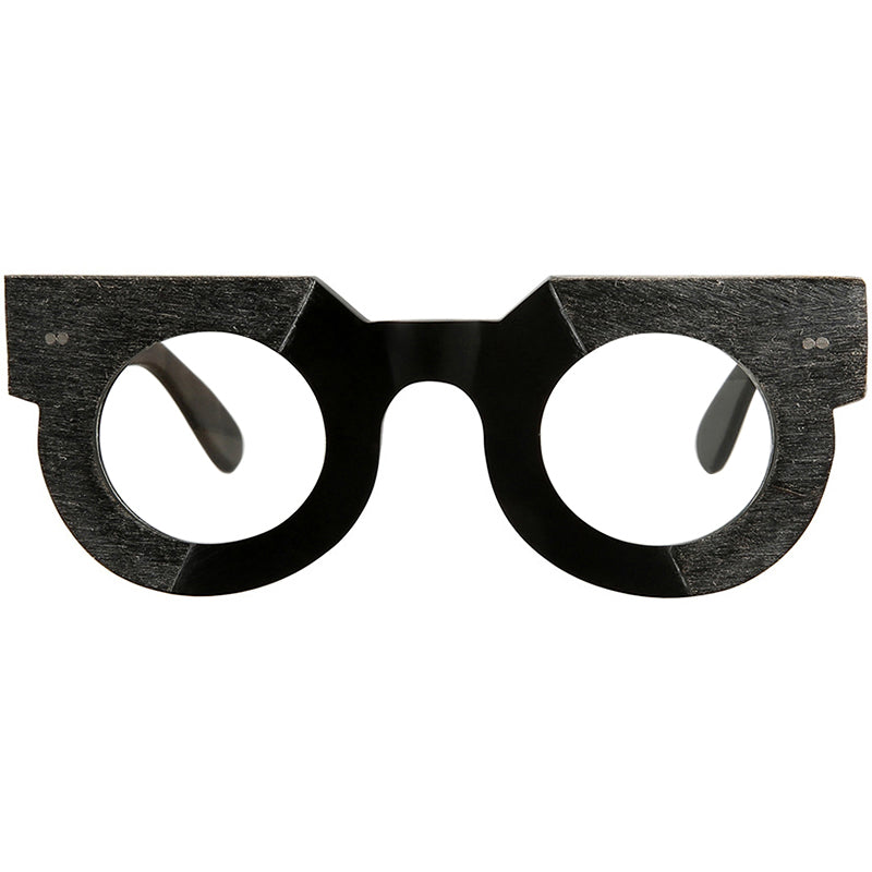 Buffalo Horn Round Glasses NJ1220