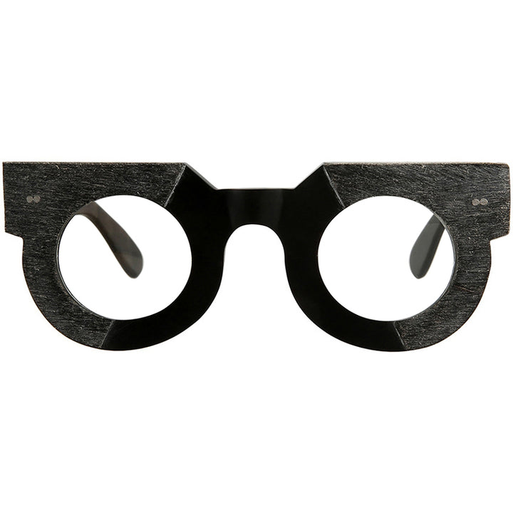Buffalo Horn Round Glasses NJ1220