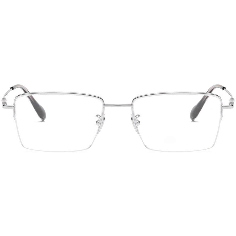 Square Glasses EF1135 - Wide Frames for Men with Larger Heads