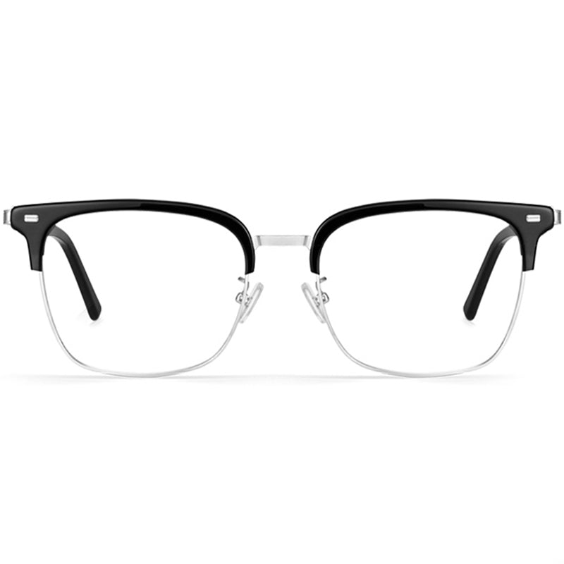 Browline Glasses A3905 - Wide Frames for Men with Larger Heads