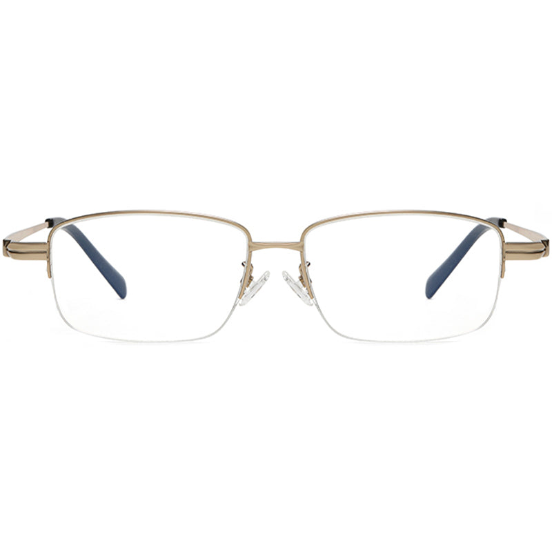 Rectangle Glasses EF1080 - Wide Frames For Men With Larger Heads