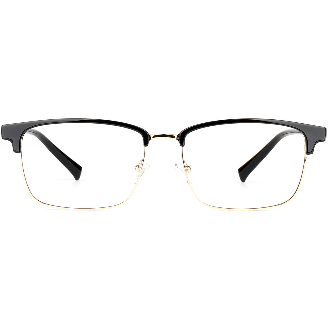 Browline Glasses EF1176 - Wide Frames For Men With Larger Heads