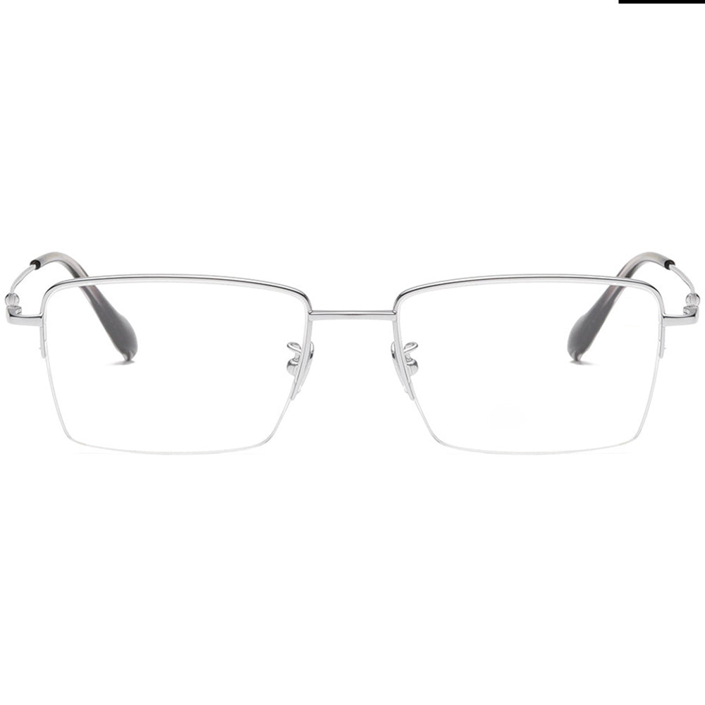Square Glasses EF1135 - Wide Frames for Men with Larger Heads