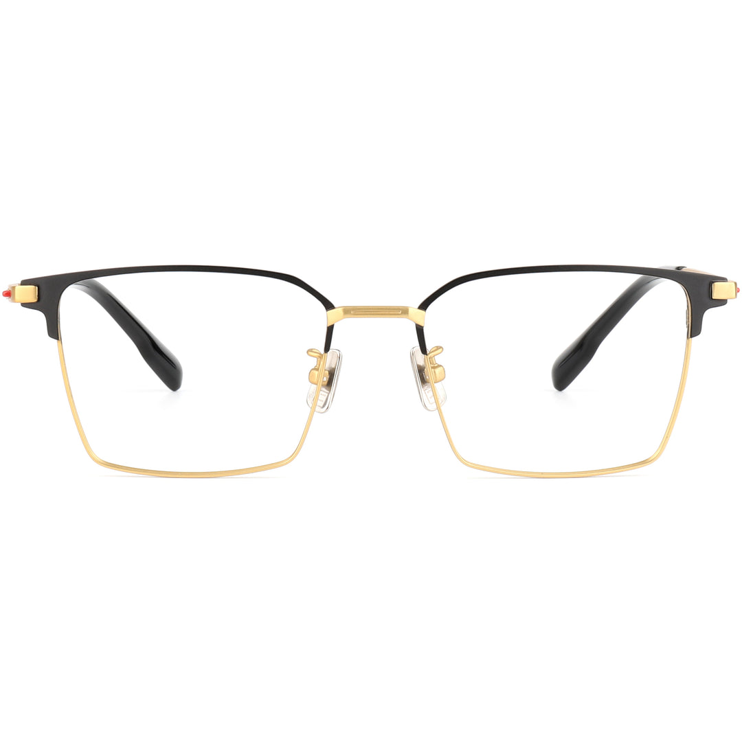 Square Glasses EF1181 - Wide Frames For Men With Larger Heads
