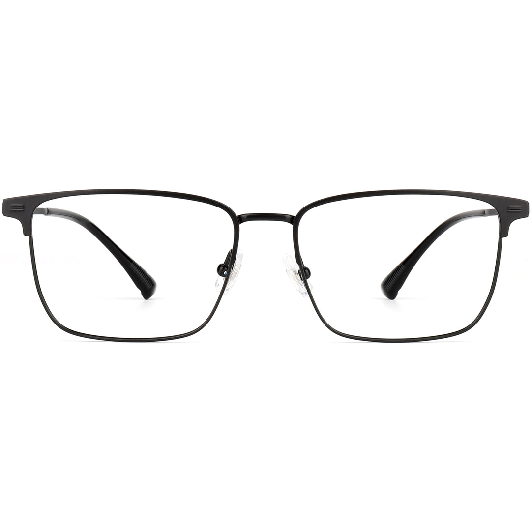 Square Glasses EF1158 - Wide Frames for Men with Larger Heads