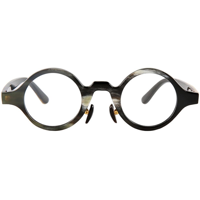 Buffalo Horn Round Glasses NJ1135