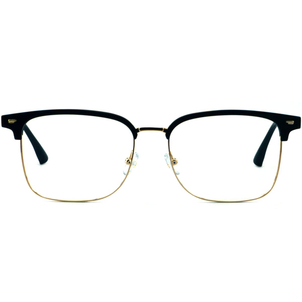 Browline Glasses EF1001 - Wide Frames for Men with Larger Heads