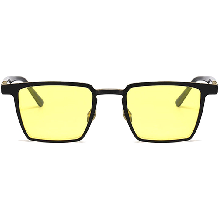 Square Flip Up Glasses EF1089 - Wide Frames For Men With Larger Heads