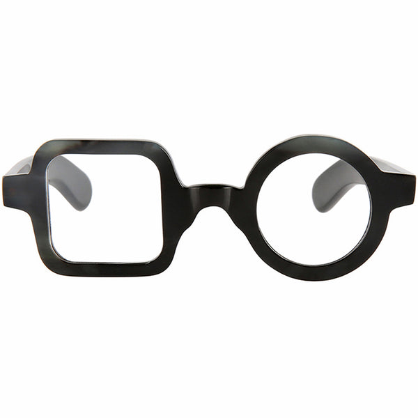 Buffalo Horn Geometric Glasses NJ1217
