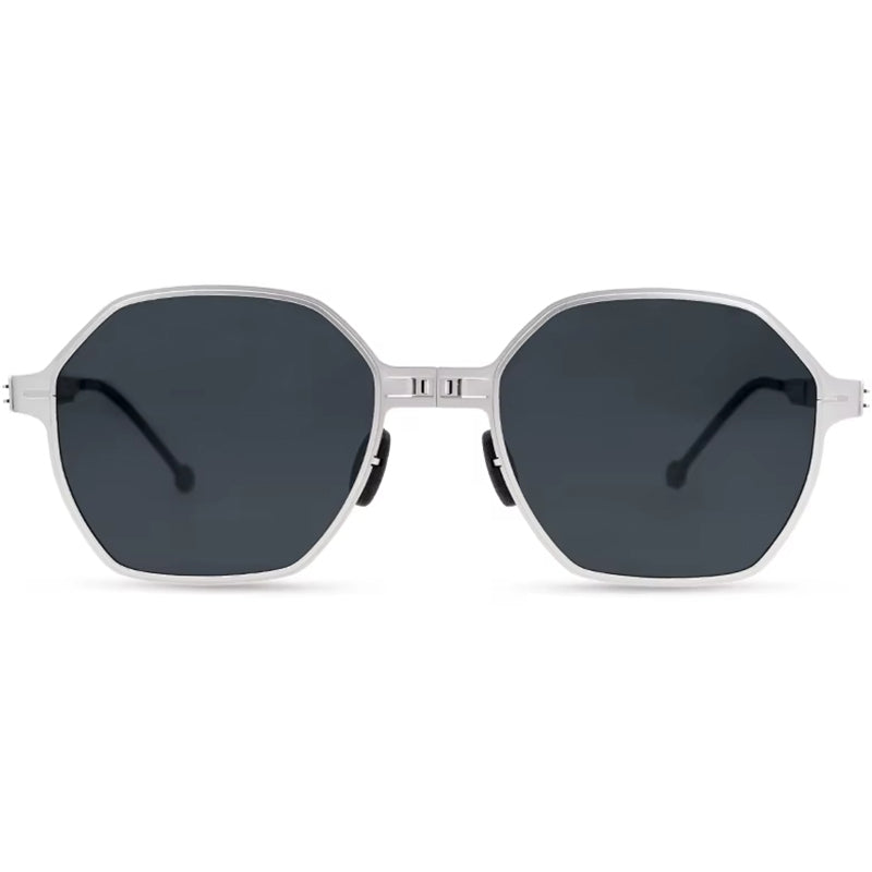 Foldable Geometric Sunglasses GCS1125