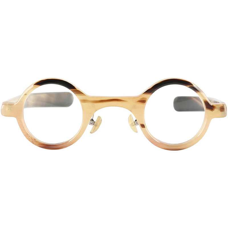 Buffalo Horn Round Glasses NJ1079