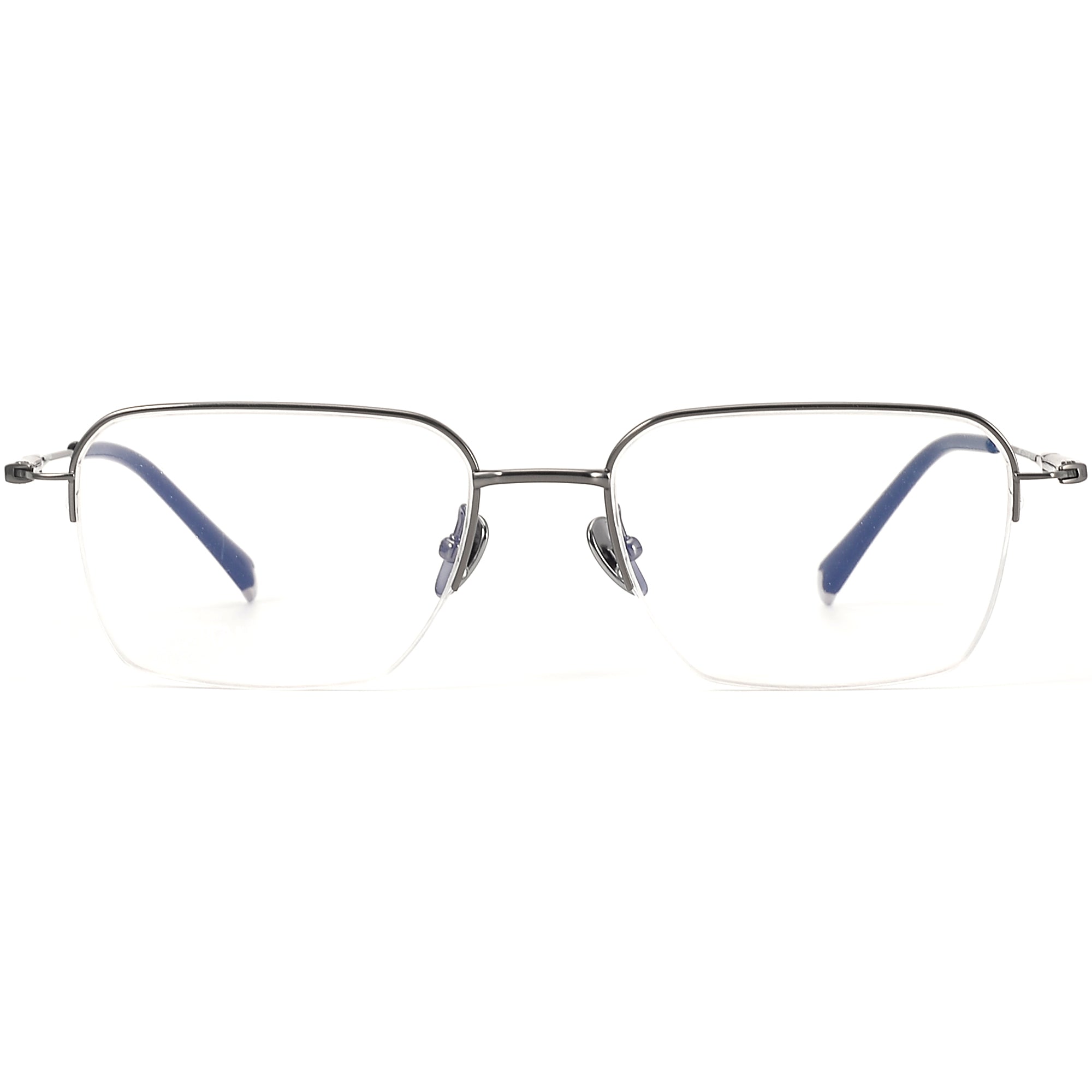 Square Glasses EF1127 - Wide Frames for Men with Larger Heads
