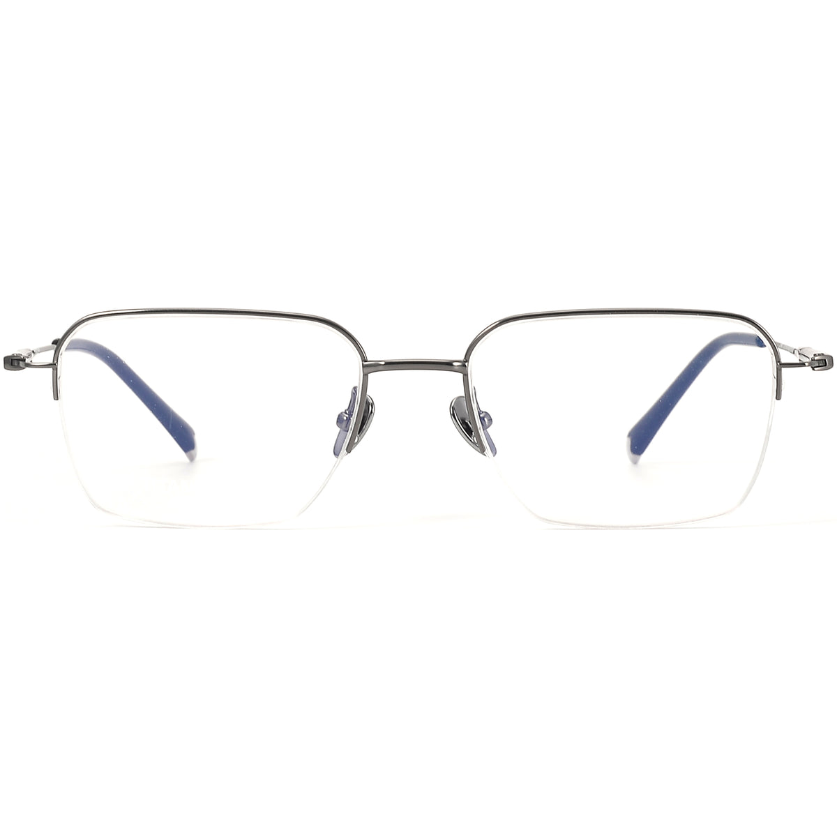 Square Glasses EF1127 - Wide Frames for Men with Larger Heads